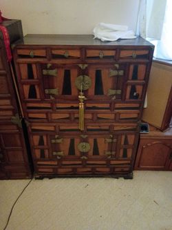 Vintage Korean  chest dresser