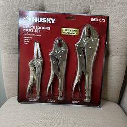 3-piece Locking Pliers Set