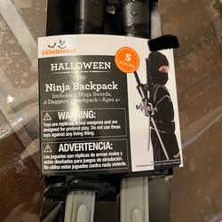 Ninja 5 Pieces Back Pack New