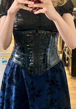 Glossy Black Corset