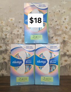 Always pads Size 2 Bundle $18 By Hosking and Akers #93313