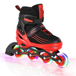 Kids size 5-7 adjustable size Rollerblades