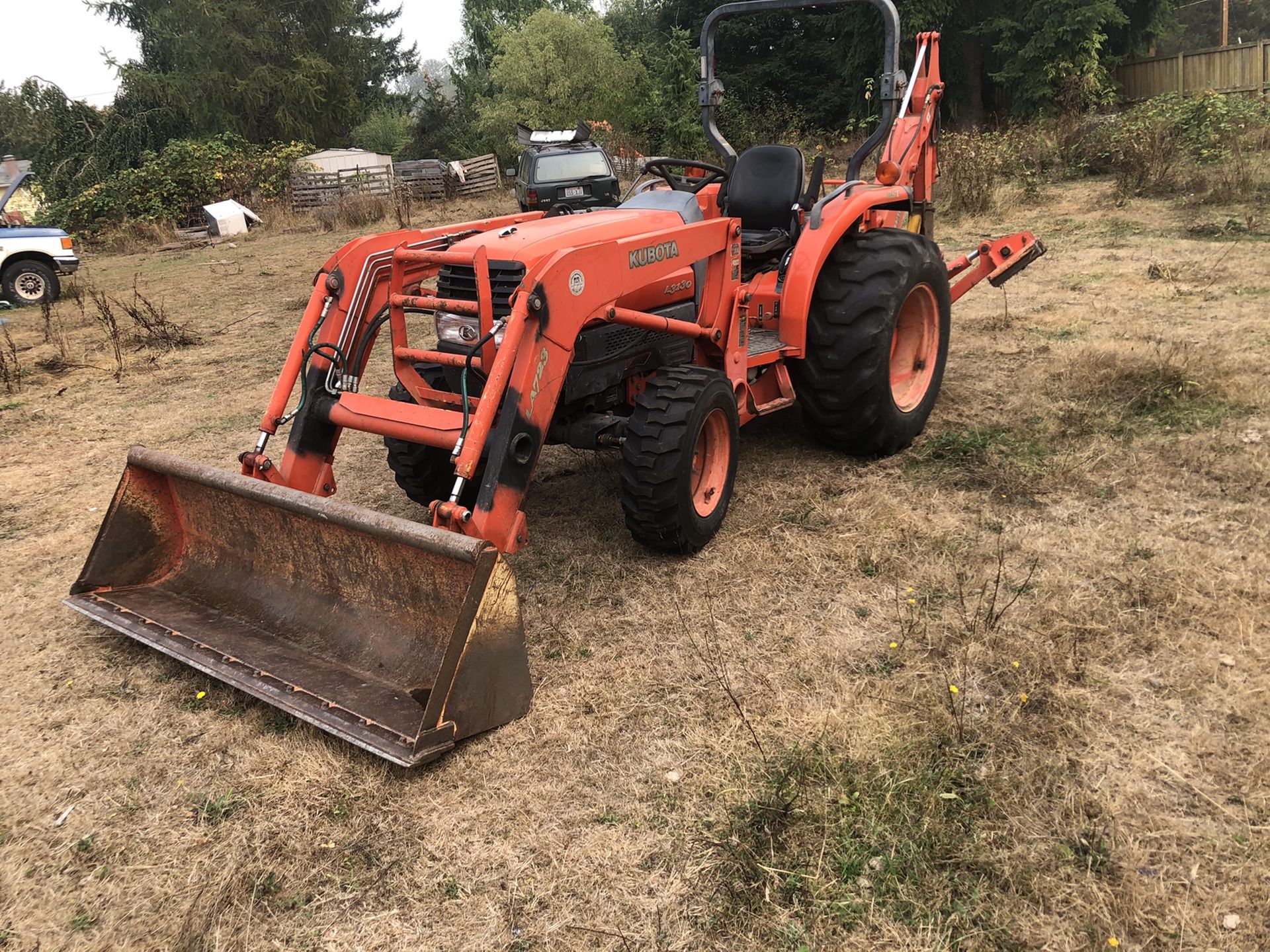 Kubota L3130 loader and backhoe for Sale in Kent, WA OfferUp