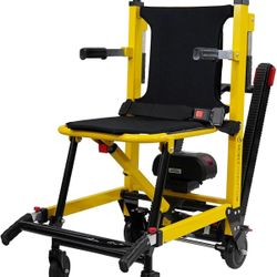 Genesis Mobile Stairlift – Portable Stair Chair with 400 lb Capacity and Anti-Slip Ultra Grip Tracks