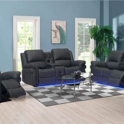 RECLINERS SET 3PCS   ✨️FINANCING AVAILABLE NO CREDIT NEEDED✨️