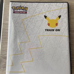 Pokemon 25th Anniversary Jumbo Card Book With Jumbo Cards