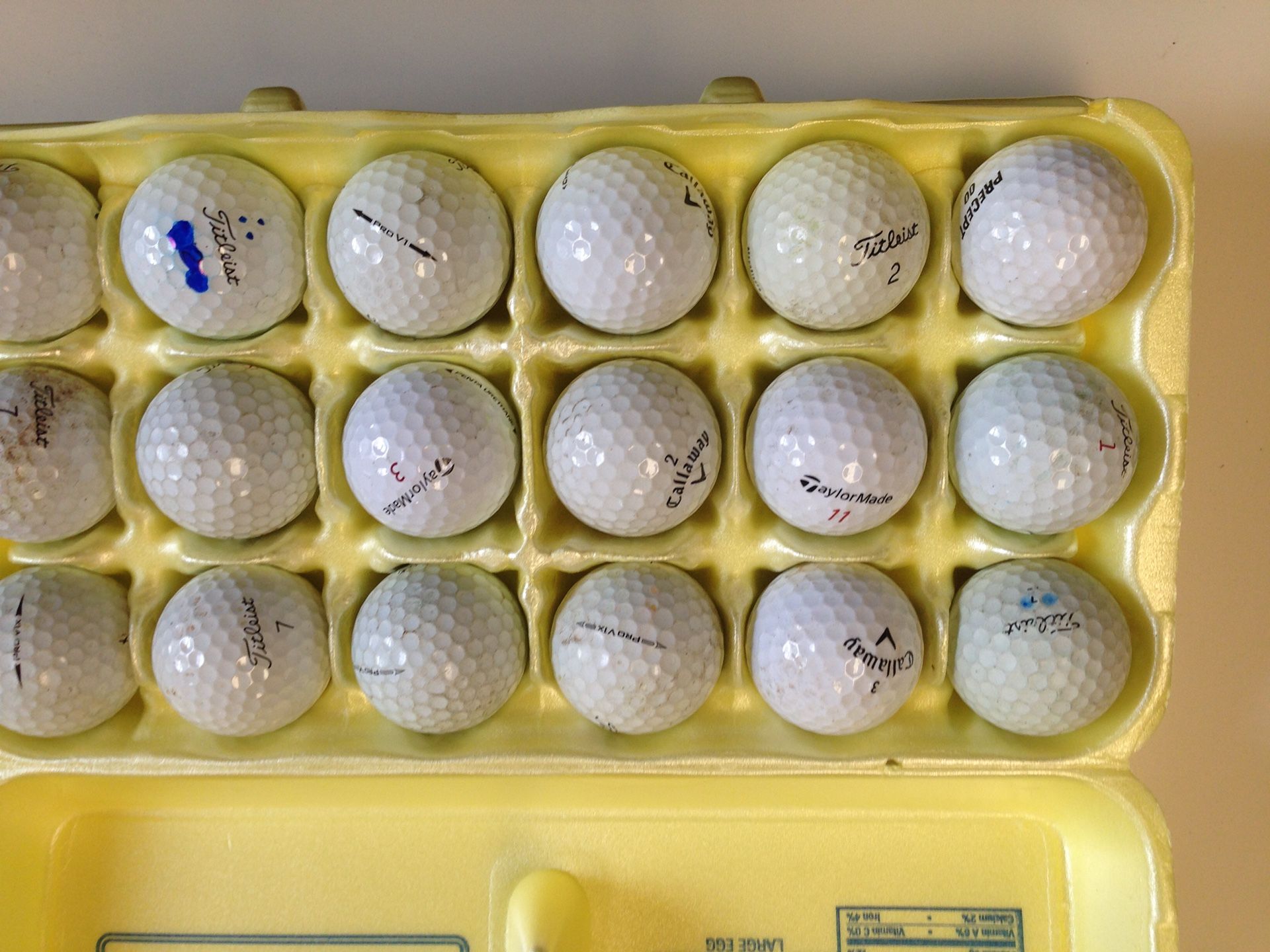 Premium golf balls