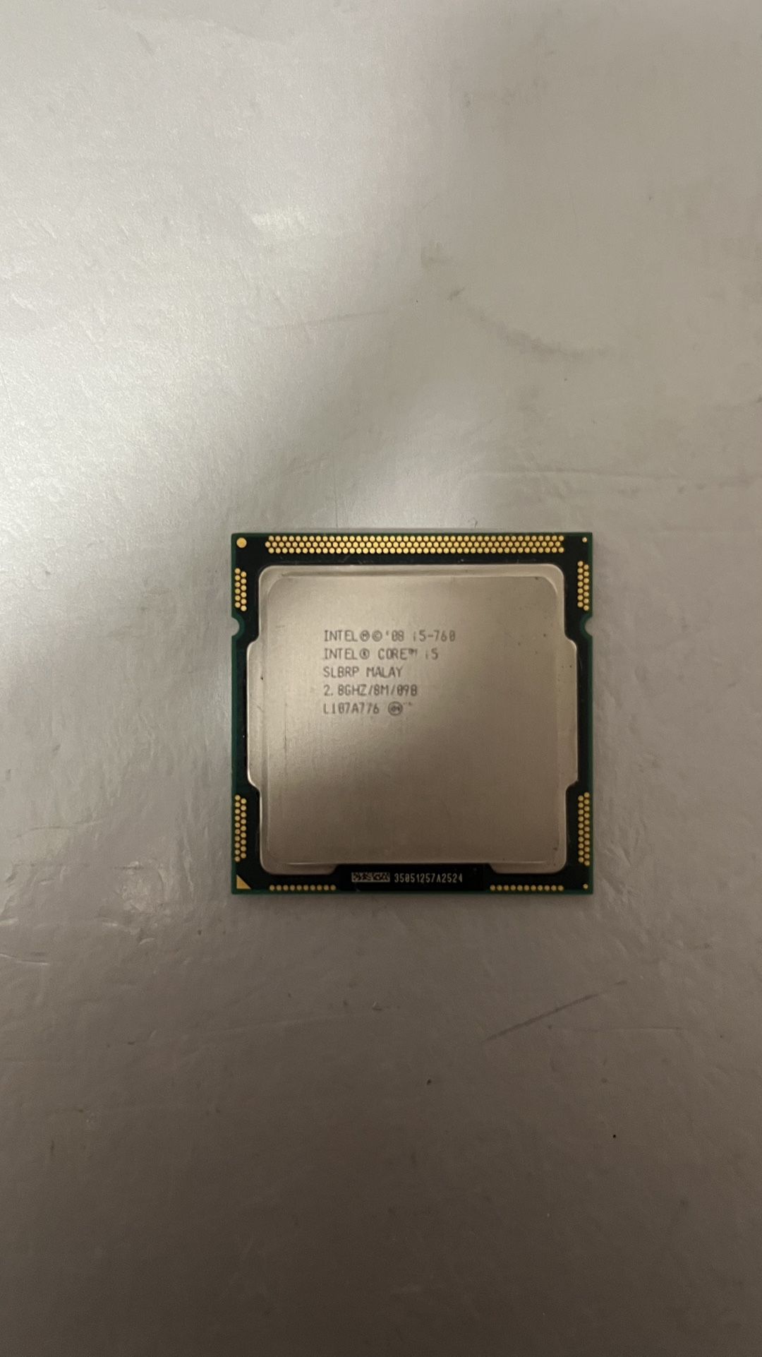Intel Core i5-760 Desktop CPU Processor