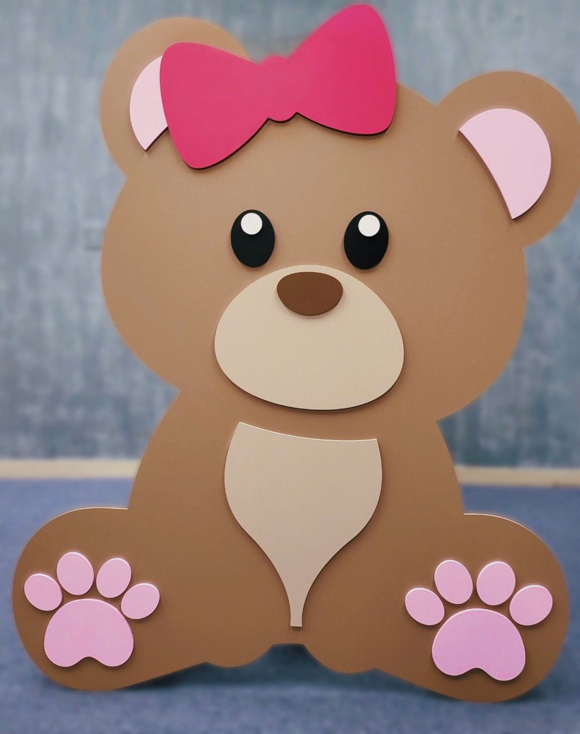 Teddy Bear Props For Baby Shower, Gender Reveal, Birthday Party