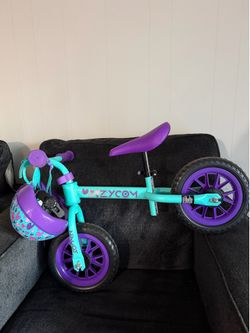 Zycom Balance Bike + Helmet – Like New