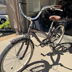 Nirve Cherry Blossom Beach Cruiser 3 Speed 