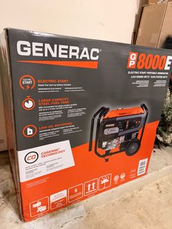 GENERAC GENERATOR 10,000/8,000-WATTS