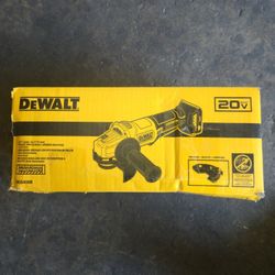 DEWALT 4.5-in20-voltmax Paddle Switch Brushless Cordless Angle grinde #4834