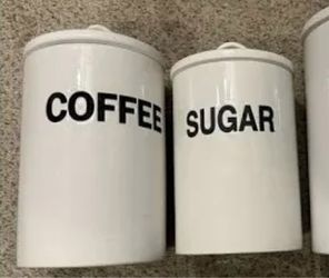 Porcelain Storage Cannisters