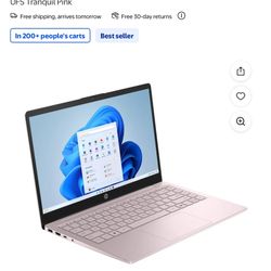 Pink Hp Laptop 