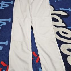 Brand New Youth Easton White Baseball Pants, Youth XL