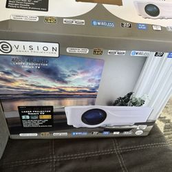 Brand New Evision Smart Projectors 4000 4k