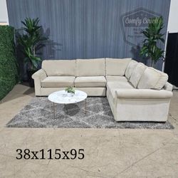 🛋️ Haverty’s Sectional Sofa (Delivery Available!! )