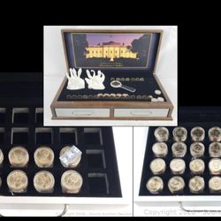 Large Case of Presidential Dollars - Total $439.00