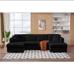 Black Sectional