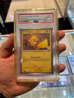 Pokemon Day Pikachu PSA10 SWIRL