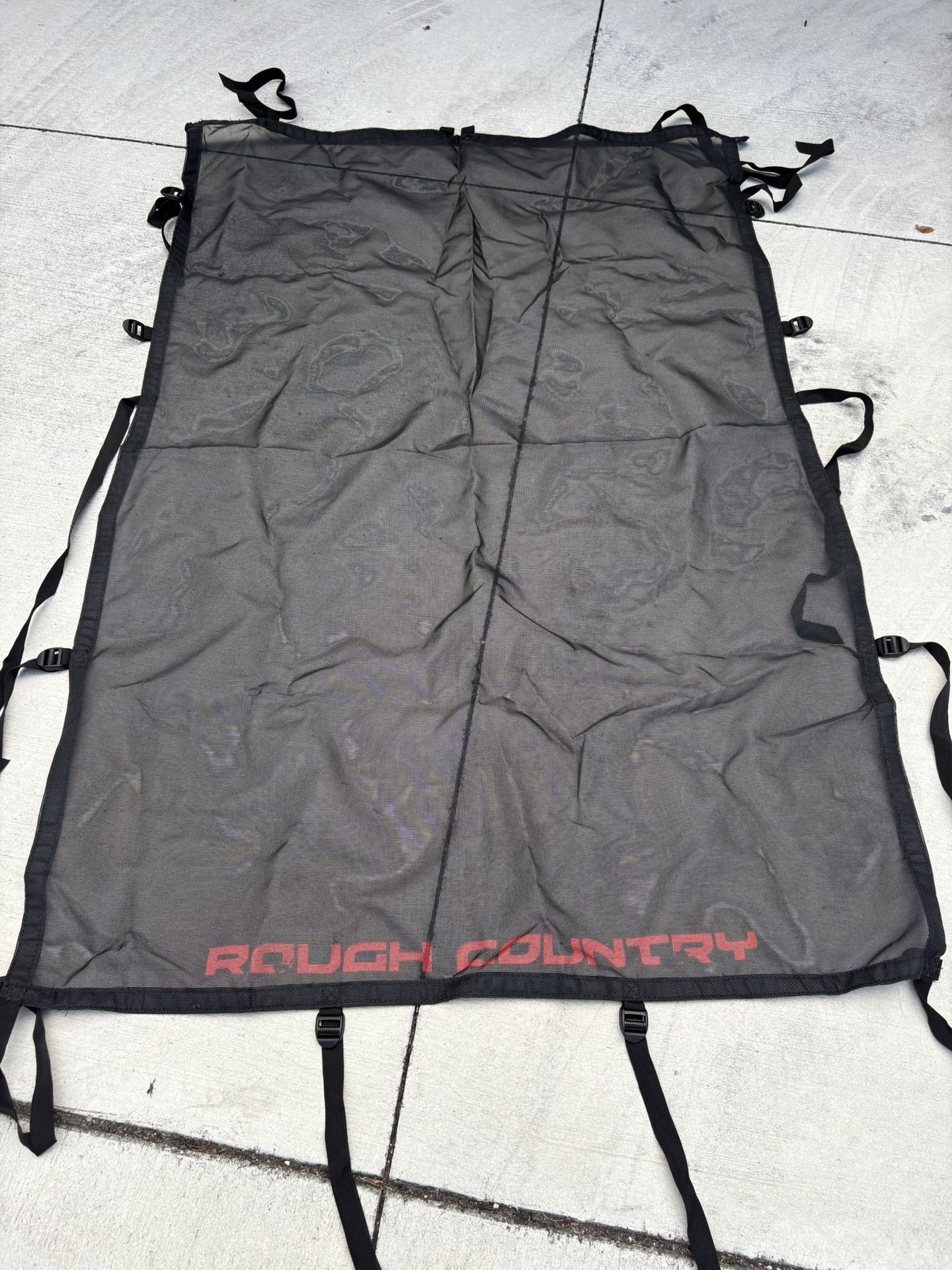 Jeep Wrangler Mesh Sun Shade Top
