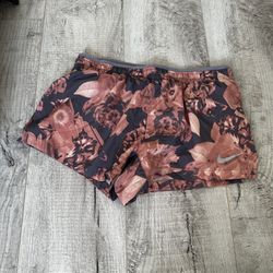 Nike Pink & Gray Running Pinterest Shorts XS