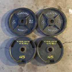 Gym - Olympic Weight Plate Pairs 