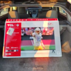 32 TCL Google TV Brand New 4 K Smart TV 