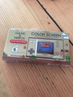 Nintendo Game and Watch Brand New Sealed
