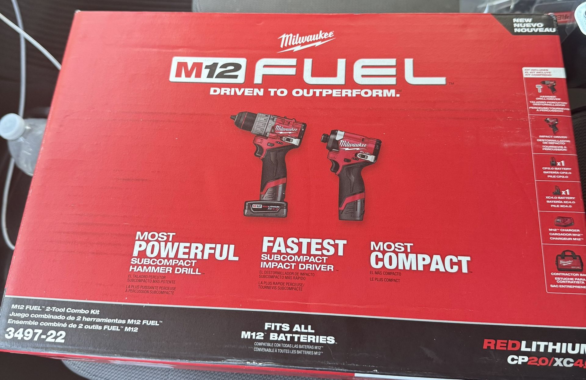M12 Drill Set