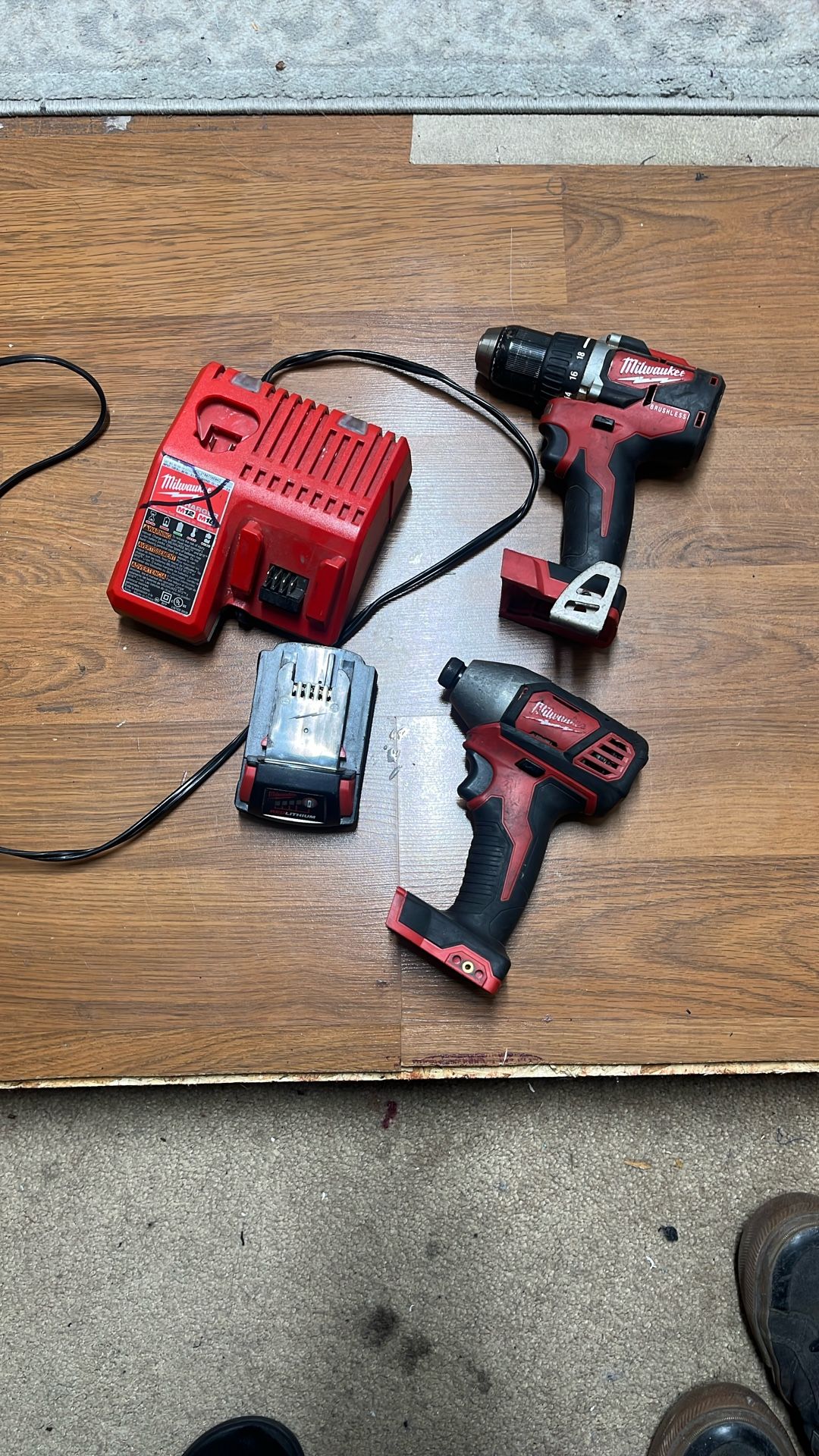 Milwaukee Brushless Drill Combo Set