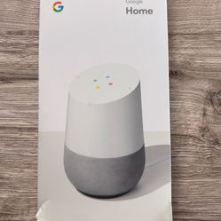 Google Home Smart Speaker White w Google Assistant - New GA3A00417A14