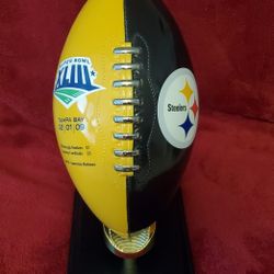 STEELERS SUPER BOWL XLIII COMMEMORATIVE TROPHY-DANBURY MINT-HARD TO FIND