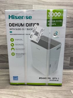Hisense 35-Pint 2-Speed Dehumidifier – (A1D016978) 