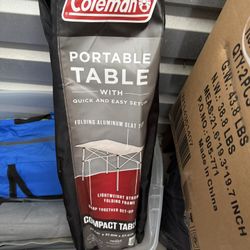 Coleman Portable Camping Table
