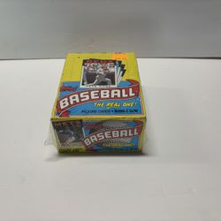 1986 Topps Baseball unopened box