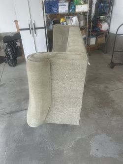 Sage Green Sofa – Good Condition – $120 OBO