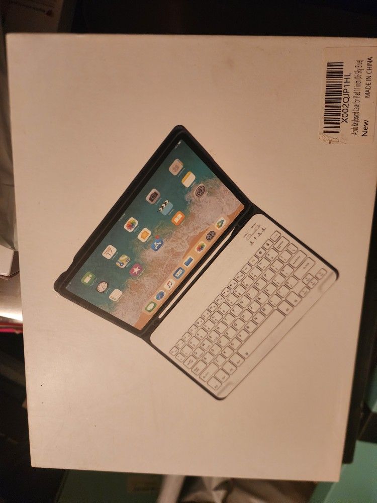 Wireless keyboard case ipad pro 11 inch ipad air 10.9" Sky Blue Or Mint Green