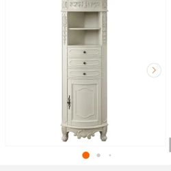 Freestanding Linen Cabinet 