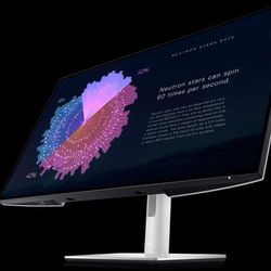 Complete Home Office Workstation – Height‑Adjustable Desk + HON Task Chair + Dell UltraSharp Hub Monitor + Keyboard Tray (New - ECI-910-SPL)