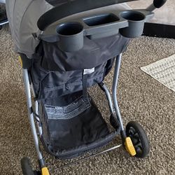 Convertible baby stroller