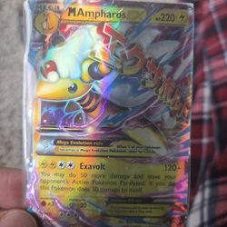 Mega Ampharos EX Pokémon Card