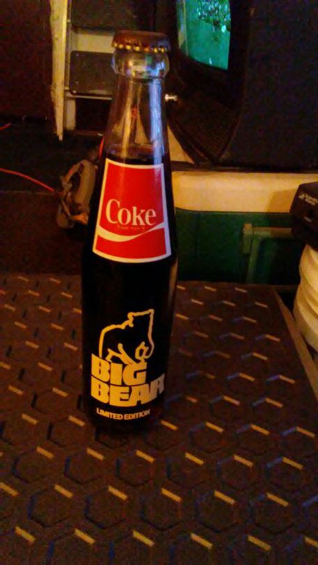 Old coke bottle from big bear