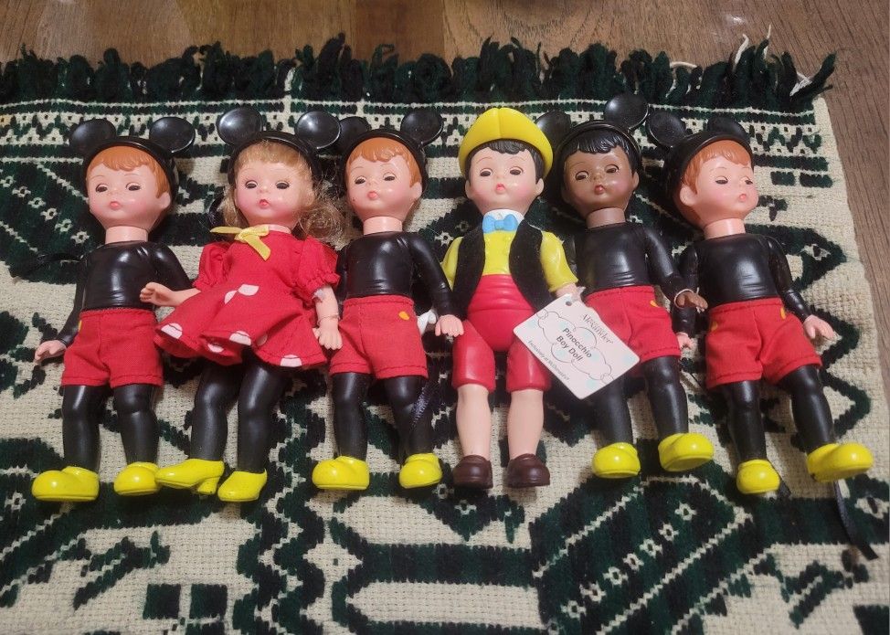 Madame Alexander collection McDonald's Happy Meal Dolls.
