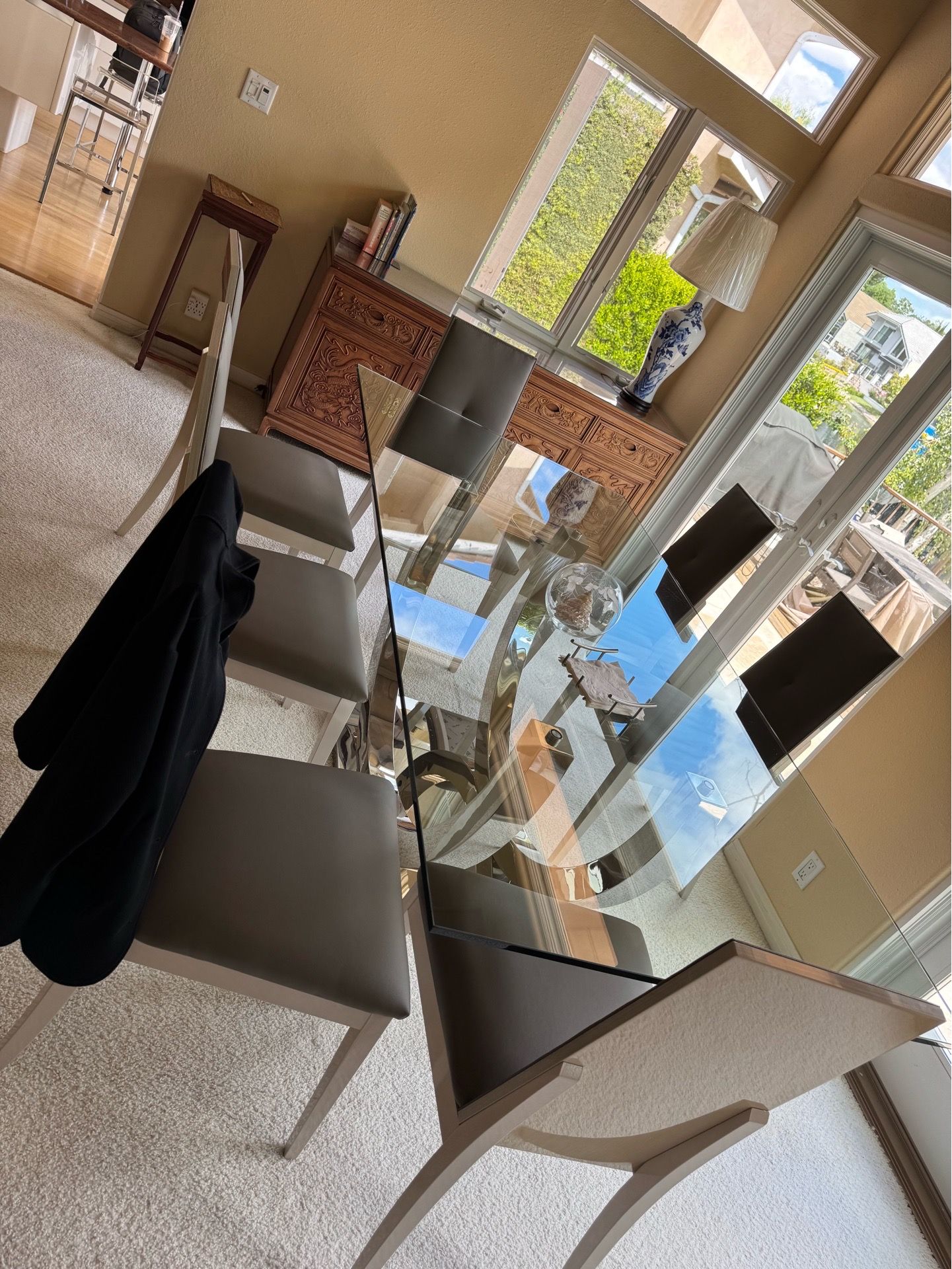 Glass Dining Table