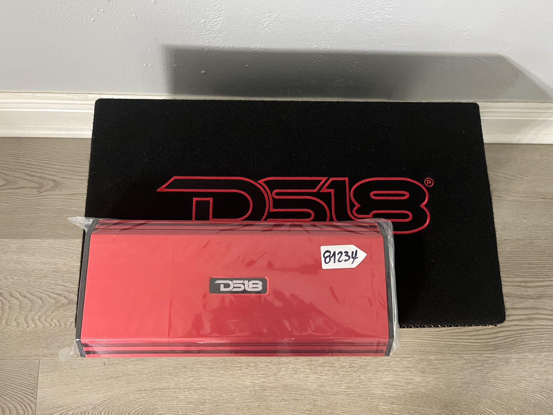 DS18 12inch Subwoofer with DS18 AMP