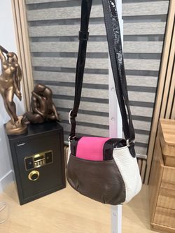 Multicolor Leather Crossbody Bag