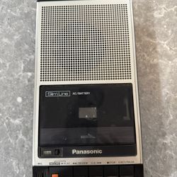 Cassette Player, Panasonic Vintage 