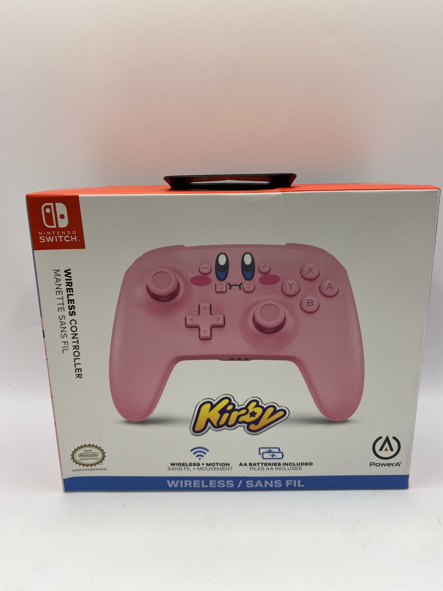 Nintendo Switch Power A Wireless Controller - Kirby